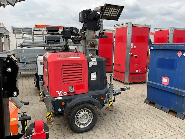 2017 generac mobile products vb9 v20 lichtmast aanhangwagen - afbeelding 3 van  31
