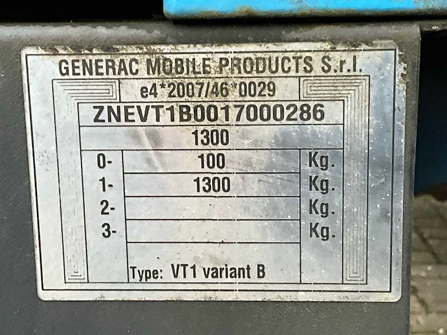2017 generac mobile products vt-hybrid lichtmast aanhangwagen - afbeelding 8 van  16