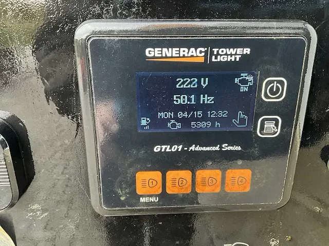 2017 generac tower light v20 mobiele lichtmast - afbeelding 6 van  16