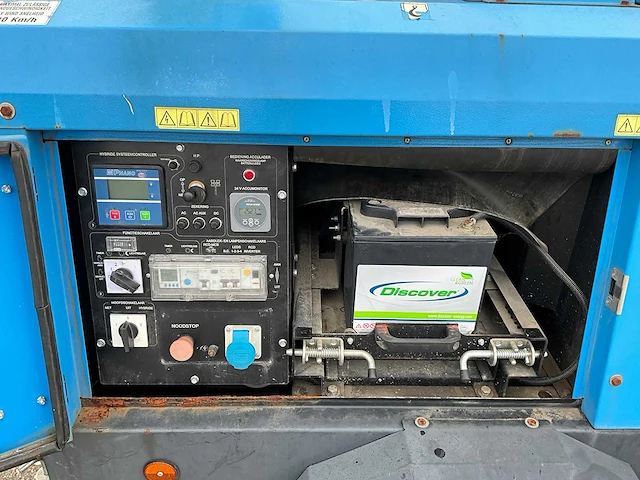 2017 generac vt-hybrid lighttower lichtmast aanhangwagen 77-wr-dr - afbeelding 9 van  21