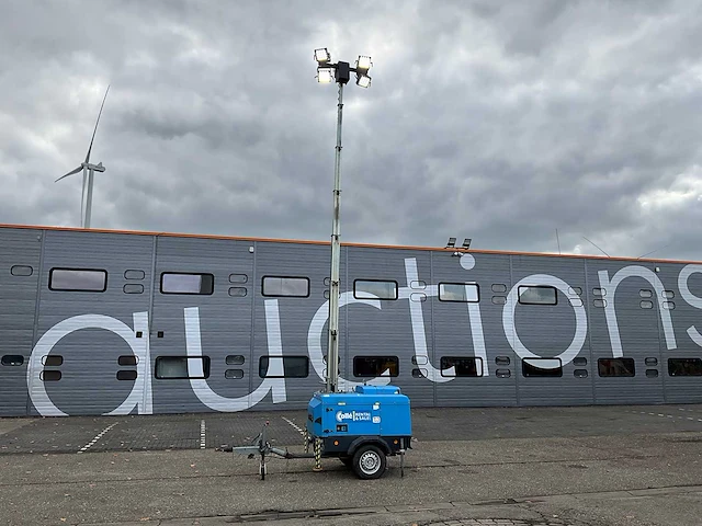 2017 generac vt-hybrid lighttower lichtmast aanhangwagen 77-wr-dr - afbeelding 12 van  21