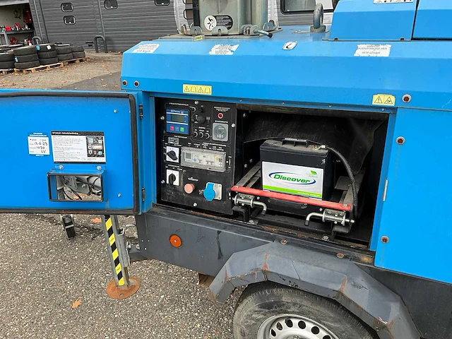 2017 generac vt-hybrid lighttower lichtmast aanhangwagen 79-wr-dr - afbeelding 8 van  23