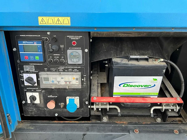 2017 generac vt-hybrid lighttower lichtmast aanhangwagen 79-wr-dr - afbeelding 9 van  23