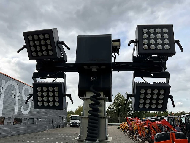 2017 generac vt-hybrid towerlight lichtmast aanhangwagen 72-wr-dr - afbeelding 6 van  23