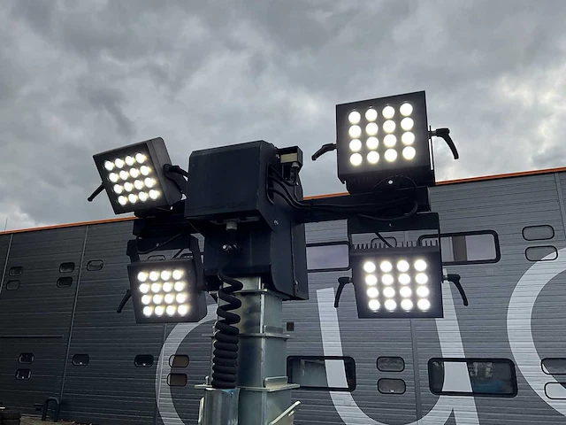 2017 generac vt-hybrid towerlight lichtmast aanhangwagen 72-wr-dr - afbeelding 7 van  23