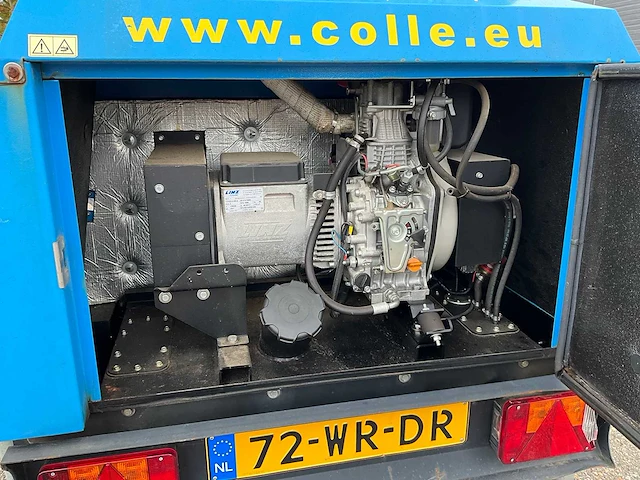 2017 generac vt-hybrid towerlight lichtmast aanhangwagen 72-wr-dr - afbeelding 11 van  23