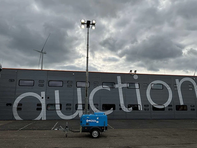 2017 generac vt-hybrid towerlight lichtmast aanhangwagen 72-wr-dr - afbeelding 12 van  23