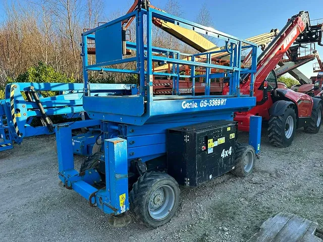 2017 genie 3369 rt 4 x 4 ruw terrein hoogwerker - afbeelding 1 van  3