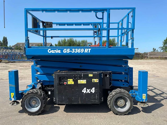 2017 genie 3369 rt 4 x 4 ruwterrein hoogwerker - afbeelding 1 van  14