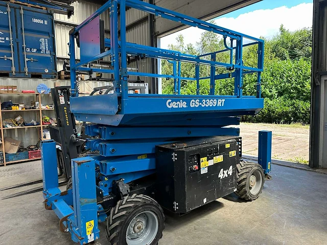 2017 genie 3369 rt 4 x 4 ruwterrein hoogwerker - afbeelding 8 van  14