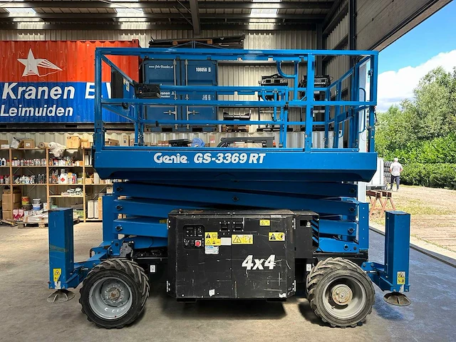 2017 genie 3369 rt 4 x 4 ruwterrein hoogwerker - afbeelding 9 van  14