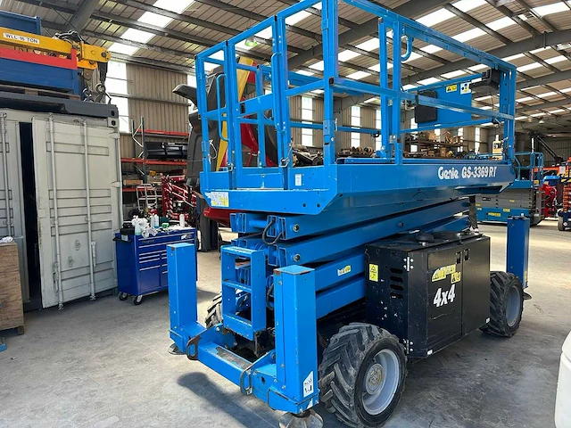 2017 genie 3369 rt 4 x 4 ruwterrein hoogwerker - afbeelding 13 van  14