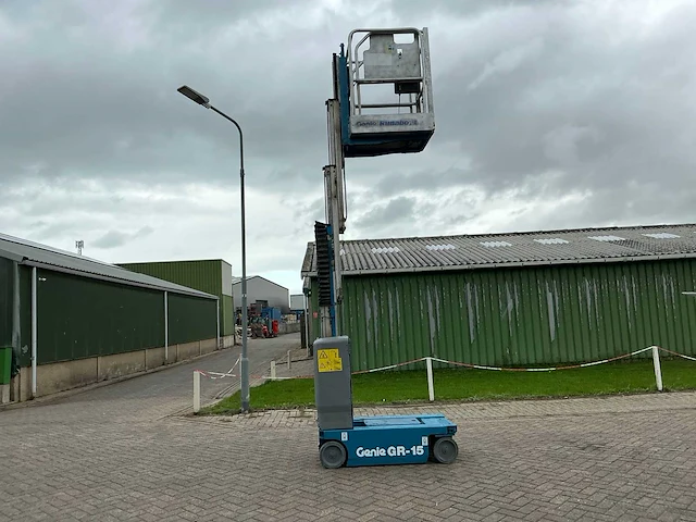 2017 genie gr-15 hoogwerker - afbeelding 12 van  13