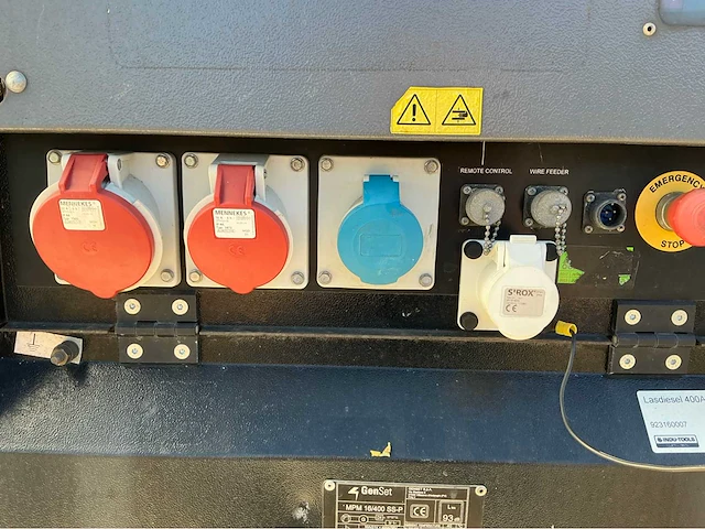 2017 genset mpm 16/400 ss-p stroomgenerator - afbeelding 4 van  25