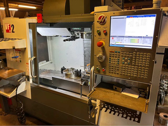 2017 haas vf-2 cnc universele machinecentrum - afbeelding 15 van  20