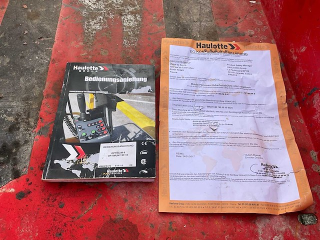 2017 haulotte scissors hoogwerker - afbeelding 10 van  18