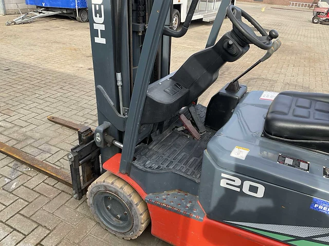 2017 heli 2.0 elektrische vorkheftruck - afbeelding 11 van  15