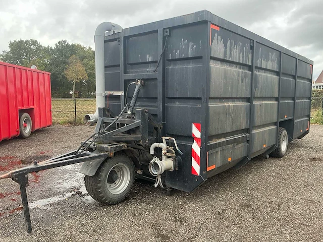 2017 heuvelmans 43m3 mestcontainer - afbeelding 1 van  22