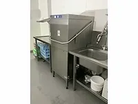2017 hobart amx10a doorschuifvaatwasser met spoel/werkbank - afbeelding 6 van  12