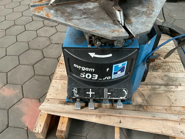 2017 hofman megaplan mm503xl banden de-en montageapparaat - afbeelding 7 van  8