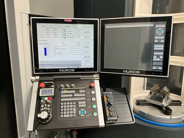 2017 hurco vmx30ui + bmo titanium 50 (5-assig bewerkingscentra) - afbeelding 16 van  50