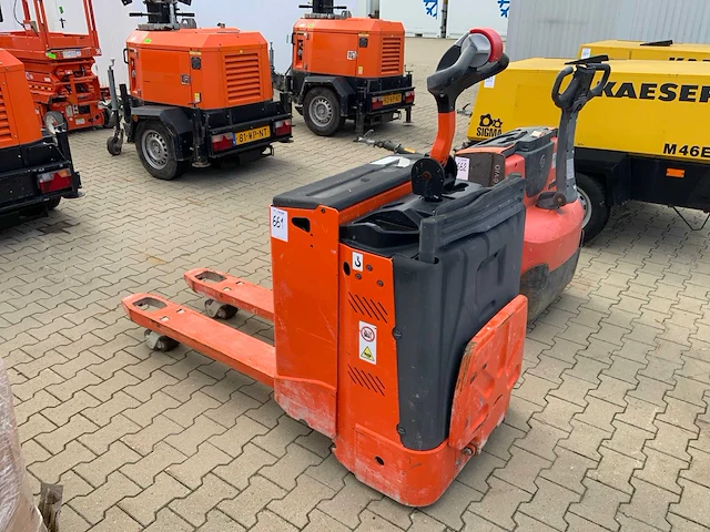 2017 hyster p2.0s fbw elektrische palletwagen - afbeelding 3 van  8