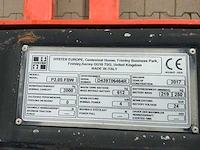 2017 hyster p2.0s fbw elektrische palletwagen - afbeelding 8 van  8