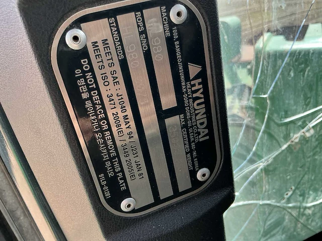 2017 hyundai hl980 shovel - afbeelding 26 van  32