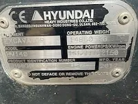 2017 hyundai hw140 banden graafmachine - afbeelding 30 van  68