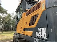 2017 hyundai hw140 banden graafmachine - afbeelding 42 van  68