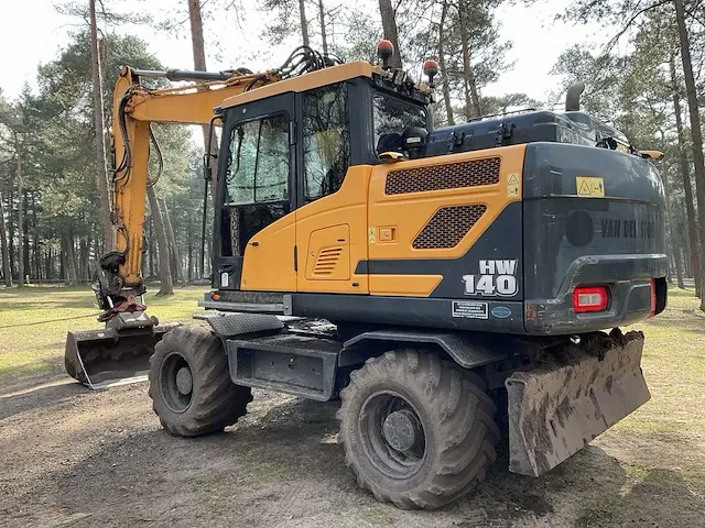 2017 hyundai hw140 banden graafmachine - afbeelding 34 van  68