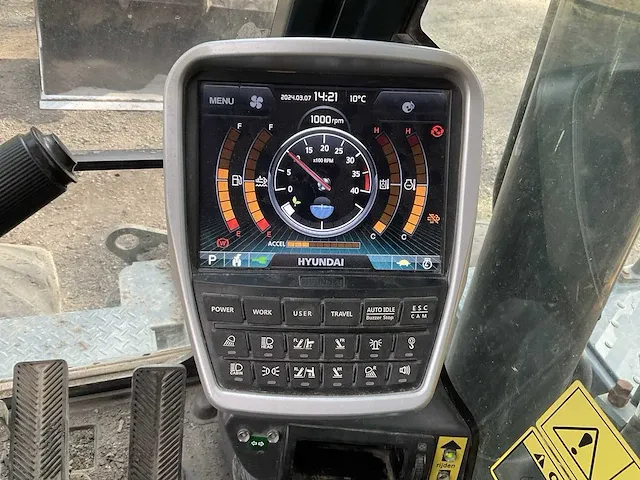 2017 hyundai hw140 banden graafmachine - afbeelding 48 van  68
