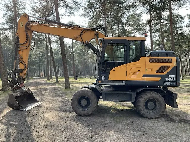 2017 hyundai hw140 banden graafmachine - afbeelding 45 van  68