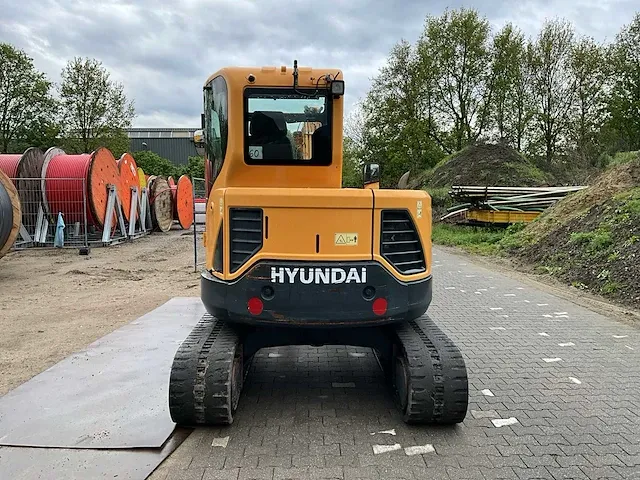 2017 hyundai robex 60cr-9a midigraafmachine - afbeelding 34 van  40