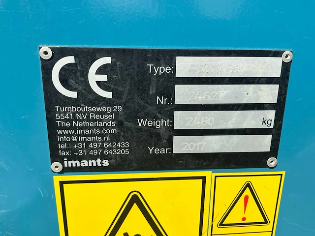 2017 imants 46wx300 spitzaai combinatie - afbeelding 10 van  22