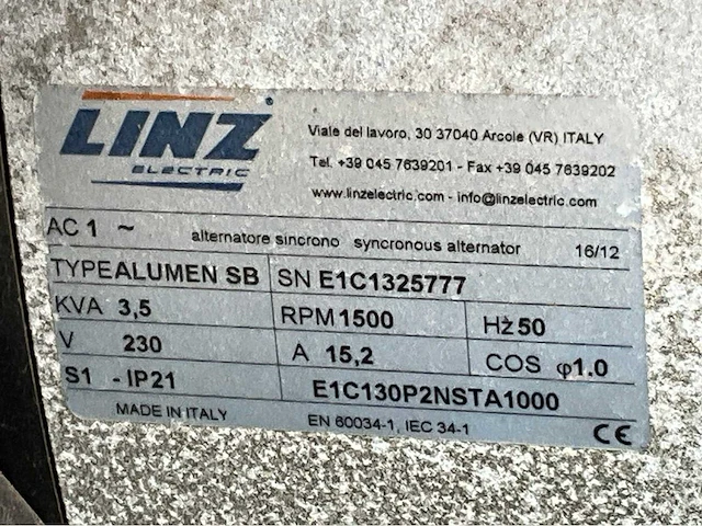 2017 ital tower astrid kohler led lichtmast aggregaat aanhangwagen - afbeelding 19 van  28