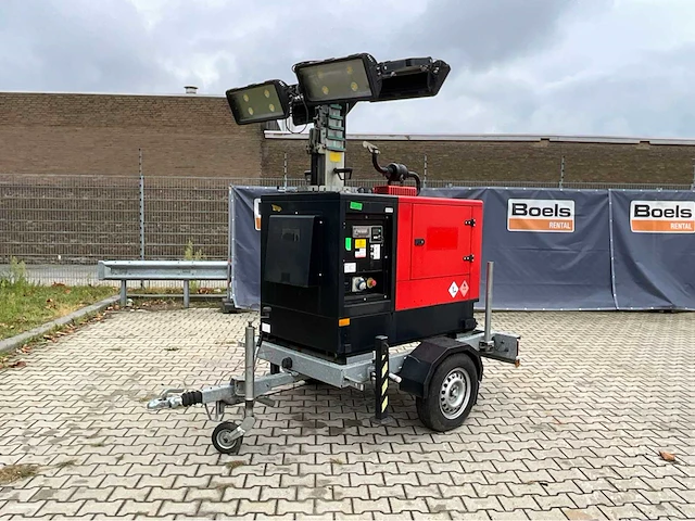 2017 ital tower astrid kohler led lichtmast aggregaat aanhangwagen - afbeelding 12 van  28