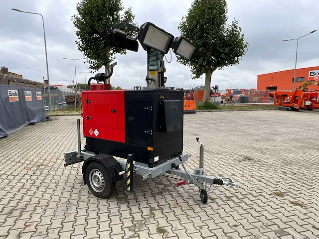 2017 ital tower astrid kohler led lichtmast aggregaat aanhangwagen - afbeelding 23 van  28
