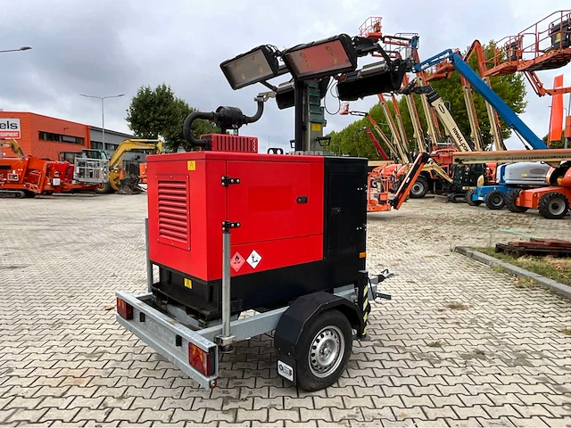 2017 ital tower astrid kohler led lichtmast aggregaat aanhangwagen - afbeelding 24 van  28