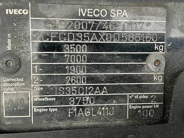 2017 iveco bedrijfswagen - afbeelding 27 van  33
