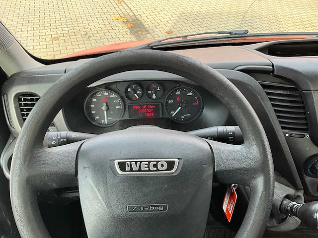 2017 iveco daily 35-140 35c14 2.3 375 open bakwagen - afbeelding 7 van  40
