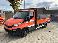 2017 iveco daily 35-140 35c14 2.3 375 open bakwagen - afbeelding 1 van  40