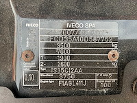 2017 iveco daily 35-140 35c14 2.3 375 open bakwagen - afbeelding 35 van  40