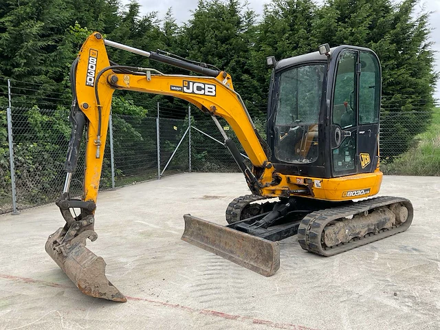 2017 jcb 8030zts midigraafmachine - afbeelding 1 van  34