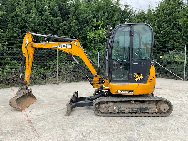 2017 jcb 8030zts midigraafmachine - afbeelding 12 van  34
