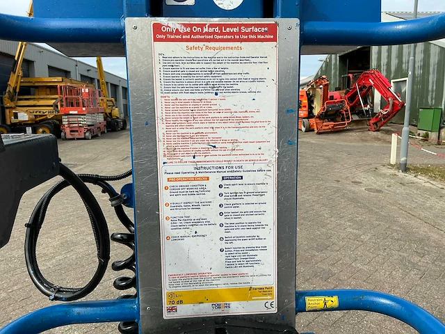 2017 jlg nano sp hoogwerker - afbeelding 11 van  11