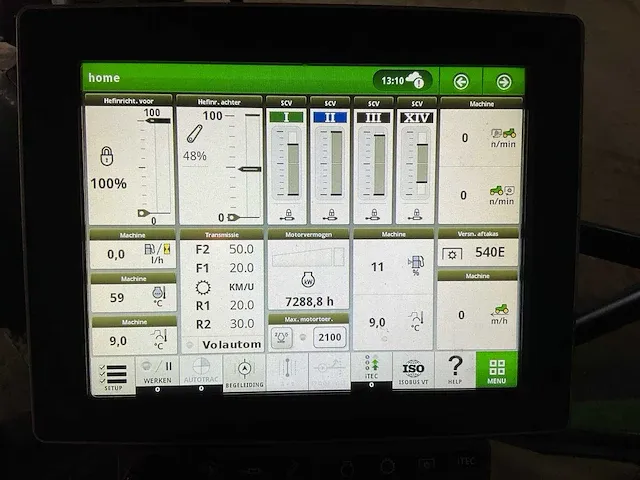 2017 john deere - 6155r - vierwielaangedreven landbouwtractor - afbeelding 13 van  26