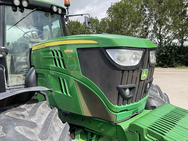 2017 john deere 6155m vierwielaangedreven landbouwtractor - afbeelding 6 van  44