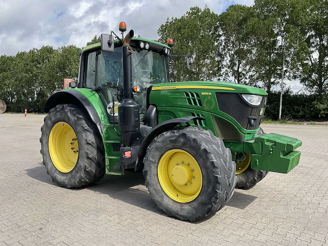 2017 john deere 6155m vierwielaangedreven landbouwtractor - afbeelding 34 van  44