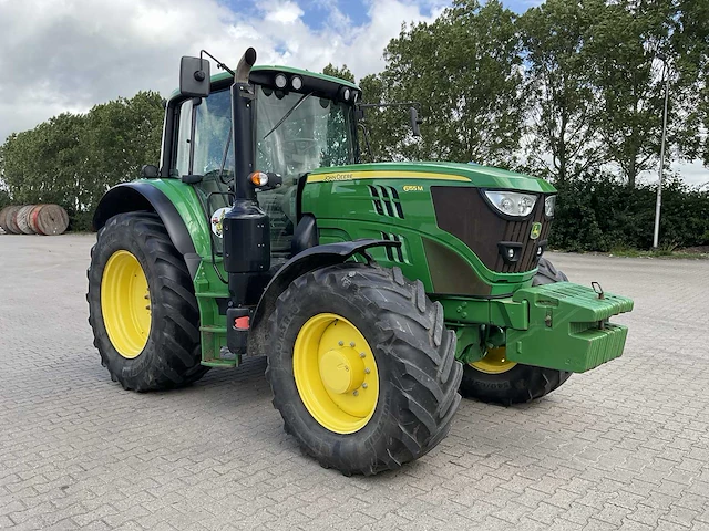2017 john deere 6155m vierwielaangedreven landbouwtractor - afbeelding 3 van  42